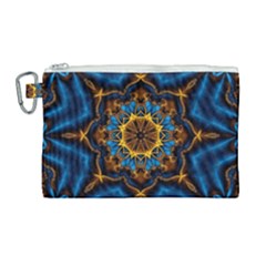 Pattern Abstract Background Art Canvas Cosmetic Bag (large)