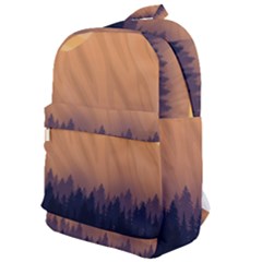 Landscape Nature Mountains Sky Classic Backpack