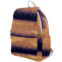 Landscape Nature Mountains Sky Top Flap Backpack