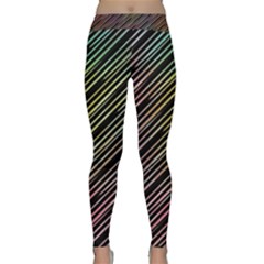 Pattern Abstract Desktop Fabric Classic Yoga Leggings by Pakrebo