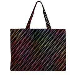 Pattern Abstract Desktop Fabric Zipper Mini Tote Bag by Pakrebo