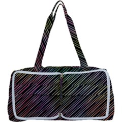 Pattern Abstract Desktop Fabric Multi Function Bag