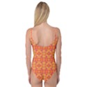 Desktop Pattern Abstract Orange Camisole Leotard  View2