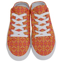 Desktop Pattern Abstract Orange Half Slippers