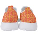 Desktop Pattern Abstract Orange Men s Slip On Sneakers View4