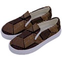 Cubes Light Geometry Shines Kids  Canvas Slip Ons View2