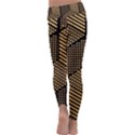 Cubes Light Geometry Shines Kids  Lightweight Velour Classic Yoga Leggings View4