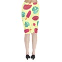 Watermelon Leaves Strawberry Midi Wrap Pencil Skirt View2