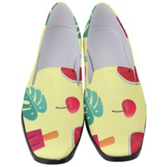 Watermelon Leaves Strawberry Women s Classic Loafer Heels