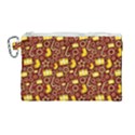 Paper Tissue Wrapping Canvas Cosmetic Bag (Large) View1