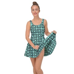 Default Texture Tissue Seamless Inside Out Casual Dress