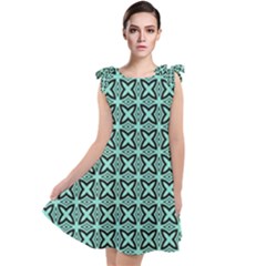 Default Texture Tissue Seamless Tie Up Tunic Dress