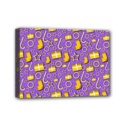 Paper Tissue Wrapping Mini Canvas 7  X 5  (stretched) by Pakrebo