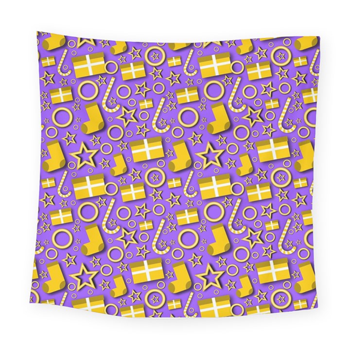 Paper Tissue Wrapping Square Tapestry (Large)