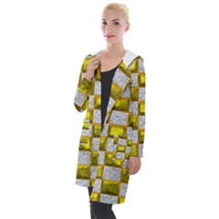 Pattern Desktop Square Wallpaper Hooded Pocket Cardigan