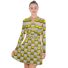 Pattern Desktop Square Wallpaper Long Sleeve Panel Dress