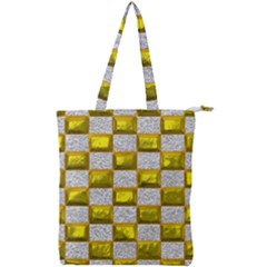 Pattern Desktop Square Wallpaper Double Zip Up Tote Bag