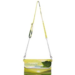 Wallpaper Background Landscape Mini Crossbody Handbag