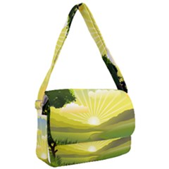 Wallpaper Background Landscape Courier Bag