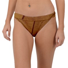 Leaf Fall Foliage Nature Orange Band Bikini Bottom