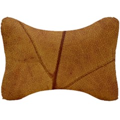 Leaf Fall Foliage Nature Orange Seat Head Rest Cushion