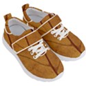 Leaf Fall Foliage Nature Orange Kids  Velcro Strap Shoes View3