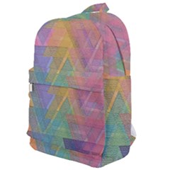 Triangle Pattern Mosaic Shape Classic Backpack