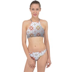 Wallpaper Pattern Abstract Racer Front Bikini Set