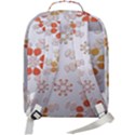 Wallpaper Pattern Abstract Double Compartment Backpack View3