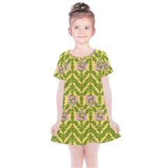 Texture Heather Nature Kids  Simple Cotton Dress