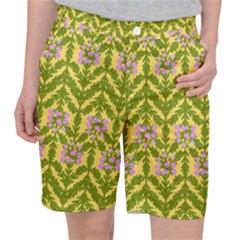 Texture Heather Nature Pocket Shorts