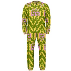 Texture Heather Nature Onepiece Jumpsuit (men)  by Pakrebo