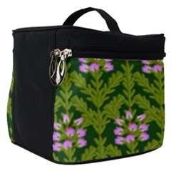 Pattern Nature Texture Heather Make Up Travel Bag (small)