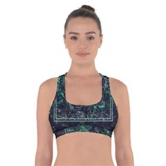 Constellation Constellation Map Cross Back Sports Bra by Pakrebo