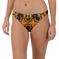 Desktop Abstract Template Flower Band Bikini Bottom