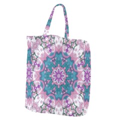 Mandala Pattern Abstract Giant Grocery Tote by Pakrebo