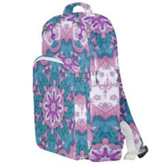 Mandala Pattern Abstract Double Compartment Backpack