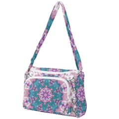 Mandala Pattern Abstract Front Pocket Crossbody Bag