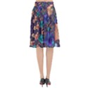 Pattern Art Ornament Fractal Flared Midi Skirt View2