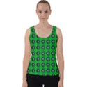 Texture Stucco Graphics Flower Velvet Tank Top View1