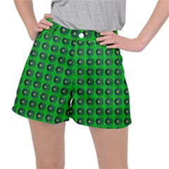 Texture Stucco Graphics Flower Stretch Ripstop Shorts