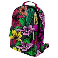 Hibiscus Flower Plant Tropical Flap Pocket Backpack (small) by Pakrebo