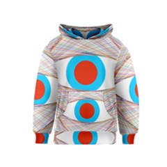 Line Art Geometric Design Line Kids  Pullover Hoodie by Pakrebo