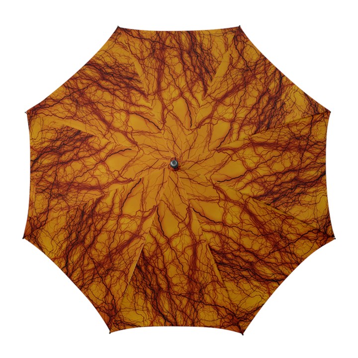 Lightning Internal Blood Vessel Golf Umbrellas