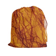 Lightning Internal Blood Vessel Drawstring Pouch (xxl) by Pakrebo