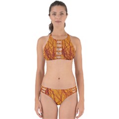 Lightning Internal Blood Vessel Perfectly Cut Out Bikini Set by Pakrebo