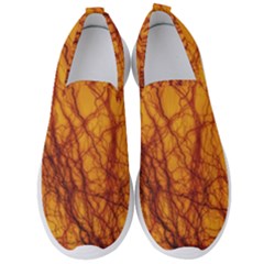 Lightning Internal Blood Vessel Men s Slip On Sneakers