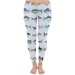 Ml 6-6 Fish Classic Winter Leggings by ArtworkByPatrick