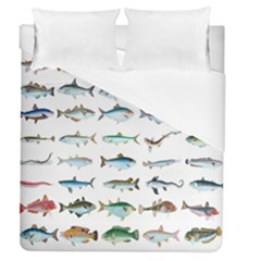 Ml 6-6 Fish Duvet Cover (queen Size) by ArtworkByPatrick