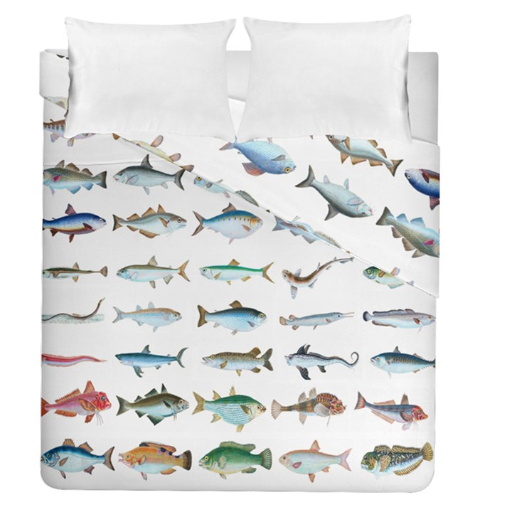 ML 6-6 Fish Duvet Cover Double Side (Queen Size)